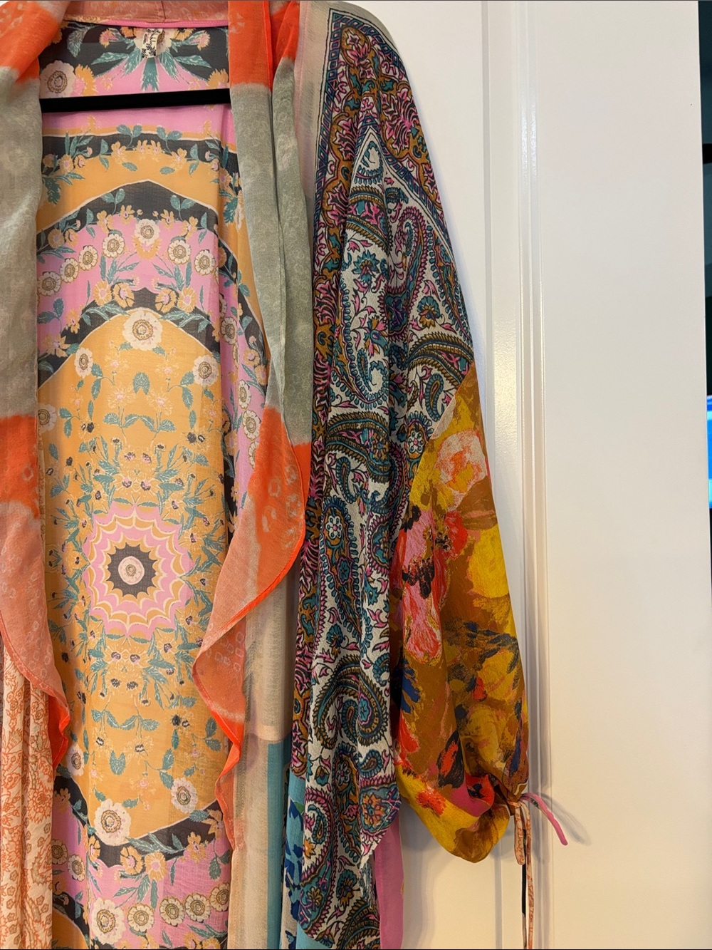 Free People - Colorful Sheer Kimono - Picture 3 of 9